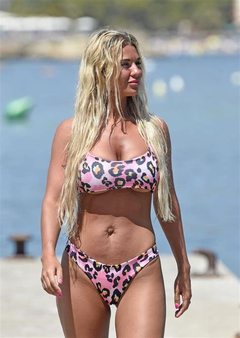 Bikini Clad Christine Mcguinness Shows Her Milf Body In Spain The
