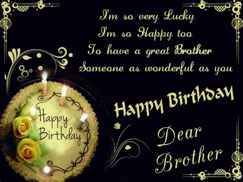 Heart Touching Birthday Wishes For Elder Brother In English Img Bachue