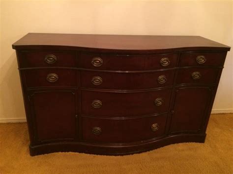 We love the counter height gathering table sets, as well. Antique Dining Room Set by Drexel - 18th Century Mahogany ...