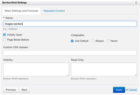 Orbeon Forms Blog Quicker Settings Navigation In Form Builder