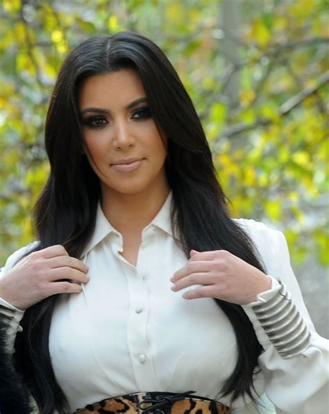 Ladies In Satin Blouses Kim Kardashian White Blouse