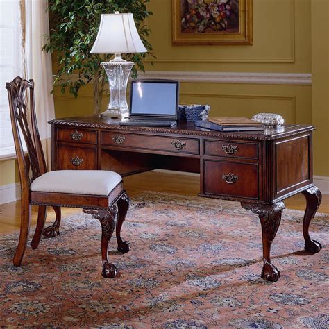 Hooker Furniture 434 434 10 158 Ball And Claw Writing Desk Dunk