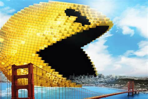 Pixels Trailer Zohan And Tyrion Lannister Take On Pac Man