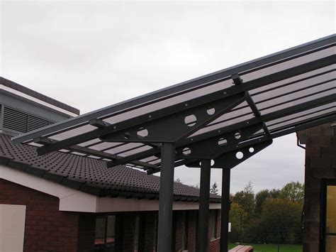 Steel Entrance Canopies Shelter Solutions