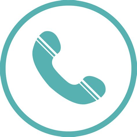 ไอคอน โทรศัพท์ กลม กราฟิกแบบเวกเตอร์ฟรีบน Pixabay