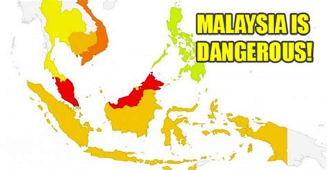 The crime index ratio for all states declined except. Malaysia Ranks Number 1 In South East Asia For Highest ...