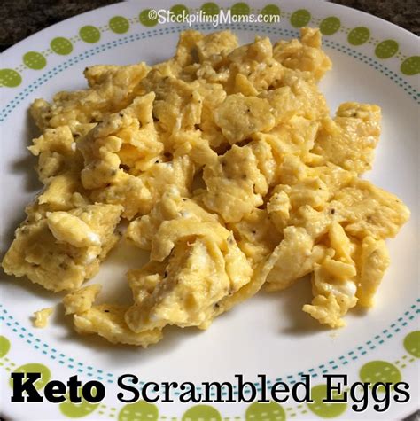 Keto Scrambled Eggs