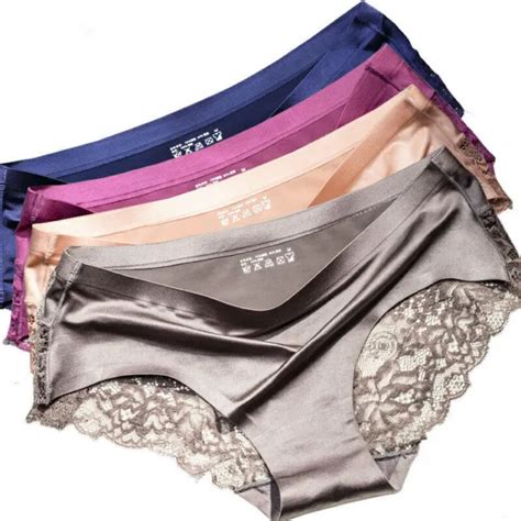 women seamless underwear sexy lace lingeries knickers ice silk panties briefs 6 99 picclick