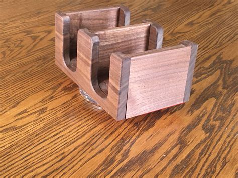 For a modern or wine theme, the stunning wooden barrel card holder adds a show stopping addition. Wooden Playing Card Holder - $25 - Free Shipping | Playing card holder, Simple cards, Unique ...