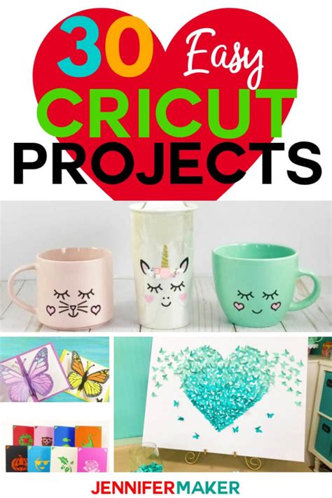 Are You New To Cricut I Have Compiled 30 Easy Cricut Projects Anyone