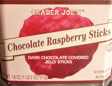 Trader Joes Chocolate Raspberry Sticks Chocolate Raspberry Trader