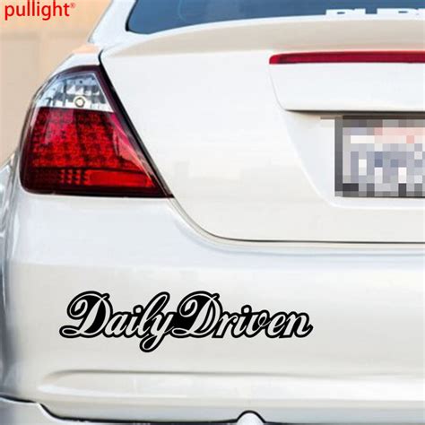 Funny Daily Driven Jdm Decal Sticker Car Truck Window In Car Stickers