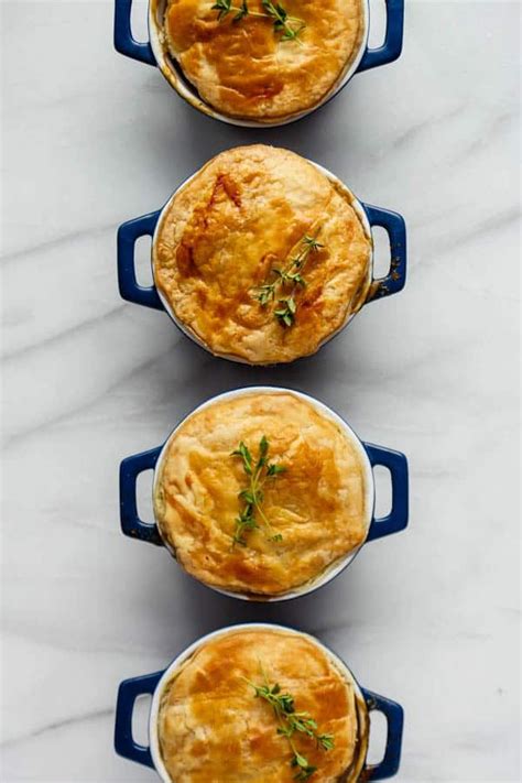All you need are four ingredients to make these simple yet addictive cookies: Veggie pot pies with puff pastry crust | Recipe | Veggie ...