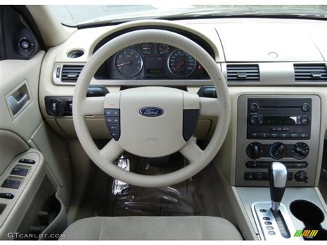 2005 Ford Five Hundred Se Pebble Beige Steering Wheel Photo 66446373