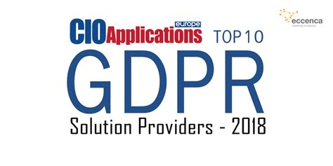 Eccenca Named Top Gdpr Solution Providers