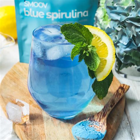 Simple Bali Blue Lemonade Blue Spirulina Recipe Smoov Smoovca