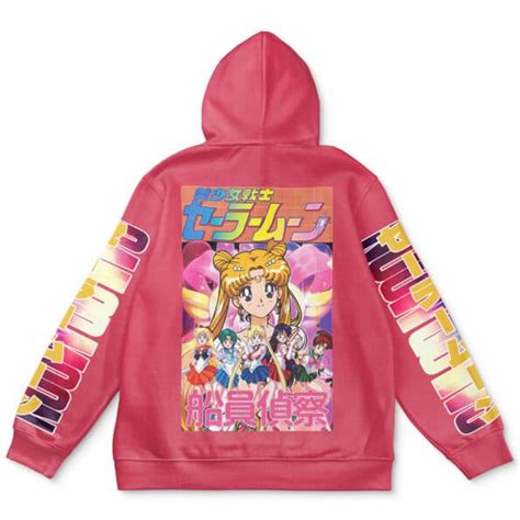 Sailor Scouts Sailor Moon Streetwear Hoodie Anime Ape