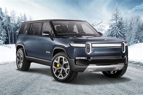 Rivian R1s In Many Different Colors Electric Truck Ev Suv