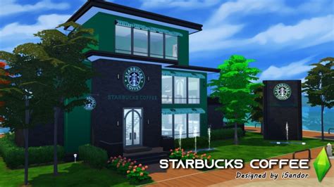 Starbucks Cafe By Isandor At Mod The Sims Sims 4 Updates