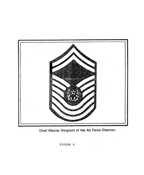 A Chronology Of The Enlisted Rank Chevron Air Force Security Forces