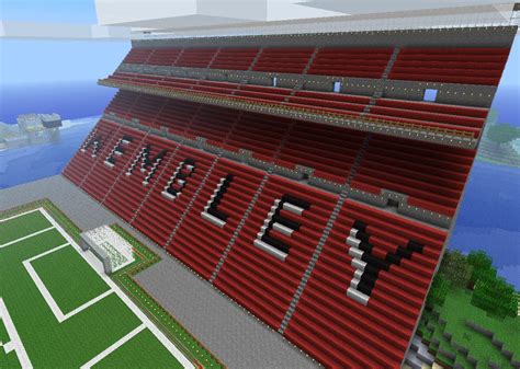 Wembley stadium connected by ee. Wembley Stadium Minecraft Map