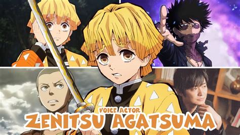 Zenitsu Agatsuma Same Anime Characters Voice Actor With Zenitsu
