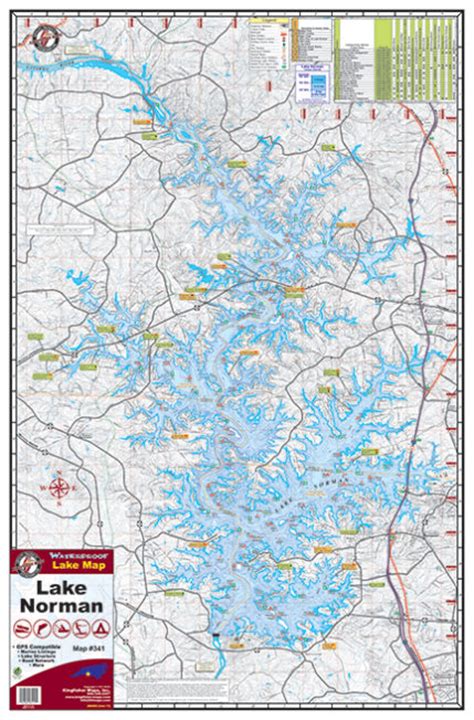 Shearon Harris Lake Map