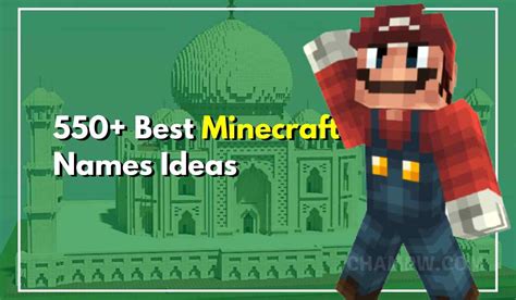 550 Best Minecraft Names Ideas For Your Minecraft Character