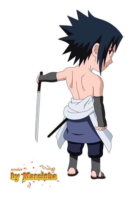 Naruto Sasuke Chibi Drawing Narucrot