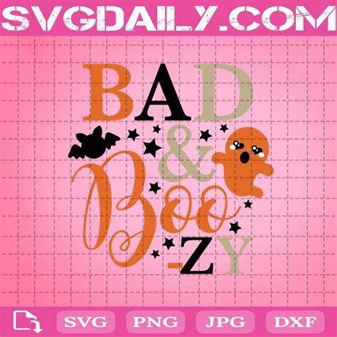 Halloween Svg Bad And Boozy Svg Svgdaily Daily Free Premium Svg Files