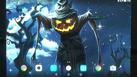 Halloween Live Wallpaper Beautiful Free Animated Screensaver For