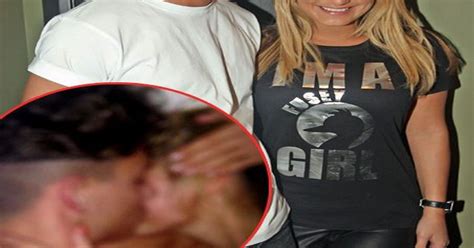 joey essex gets all romantic with fiancee sam faiers in new kissing snap ok magazine