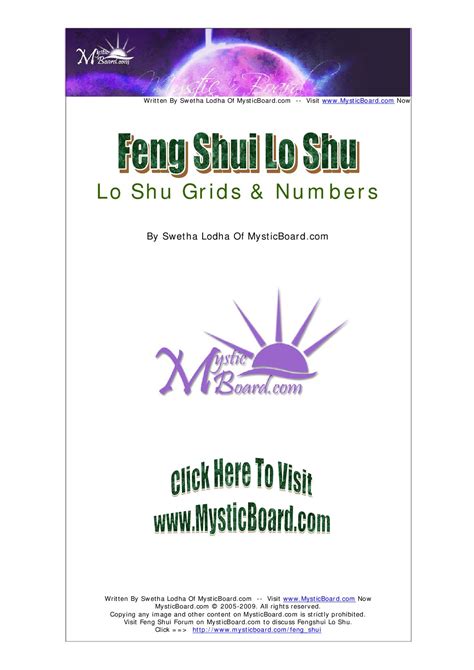 The Feng Shui Lo Shu Grid For Health And Waelth By Issuu