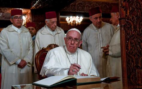 Pope Francis Signs Jerusalem Declaration On Morocco Trip The Standard