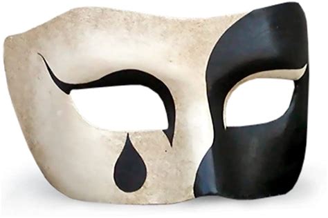 Vivo Masks Mens Black And White Male Venetian Masquerade