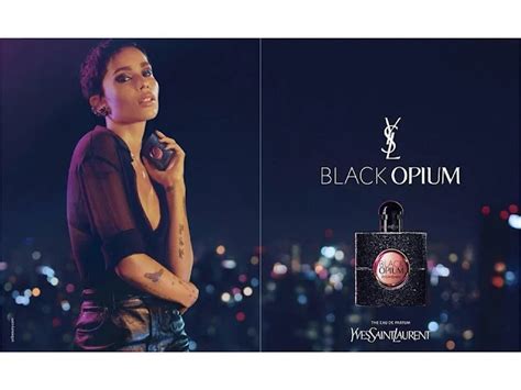 Ysl Black Opium 2018 Campaign Featuring Zoe Kravitz