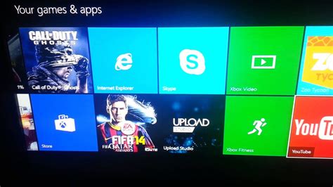 Xbox One My Games And Apps Youtube