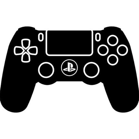 Imagen De Un Controlador De Playstation Para Colorear Dibujo De Esquema