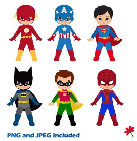 I start by asking them to tell me the names of any superheros. Boy Superhero Clip Art / Little Boys Superheroes ...