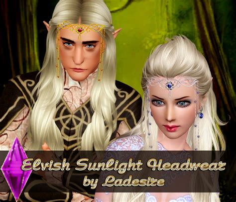 My Sims 3 Blog Elvish Wedding Accessories By Ladesire