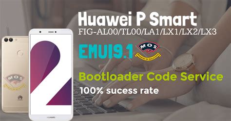 Huawei P Smart Emui91 Bootloader Code Service Fig Lx1lx2lx3la1