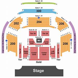 House Of Blues Seating Chart And Maps Las Vegas