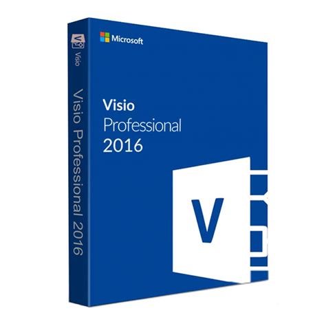 Buy Microsoft Visio Professional 2016 For Windows Product Key Card