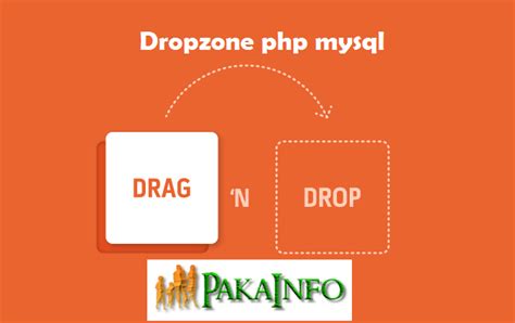 Dropzone Php Mysql Example With Demo Pakainfo