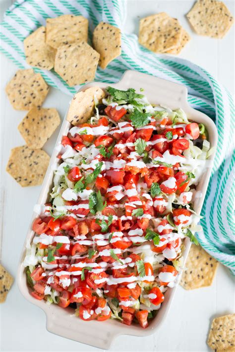 Fruits and vegetables are all gluten and dairy free, so stock up on your greens and your fruits if you want to follow a gluten and dairy free diet. Real Food 7-Layer Dip (Gluten-Free, Dairy-Free) — Real ...