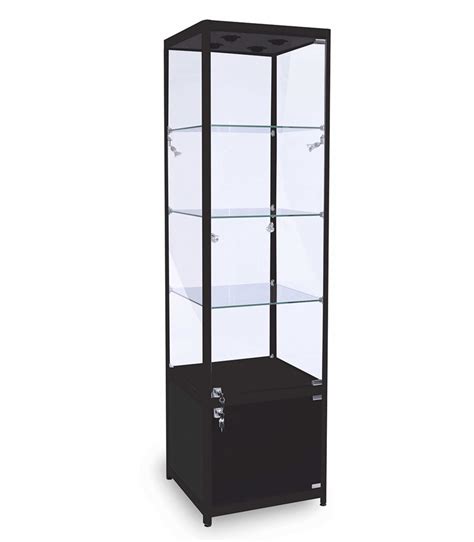 Glass Display Plinth 1200mm Experts In Display Cabinets Cg Cabinets