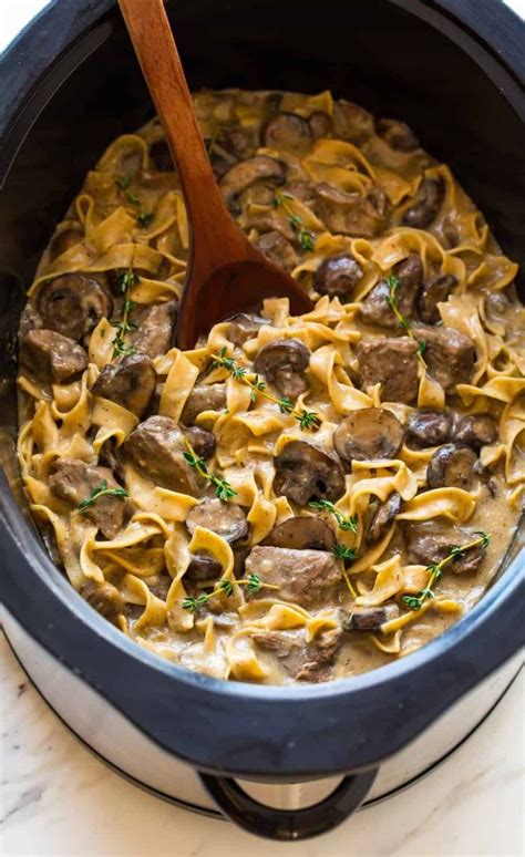 Grab a few recipe ideas and start slow cooking your way to a leaner you! BEST Slow Cooker Beef Stroganoff. This healthy crock pot ...