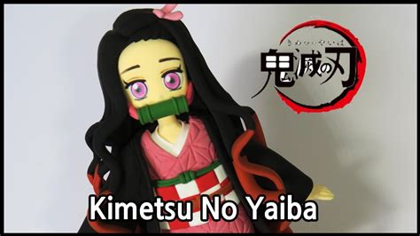 Making Kimetsu No Yaibanezukoair Dry Clay Tutorial Youtube