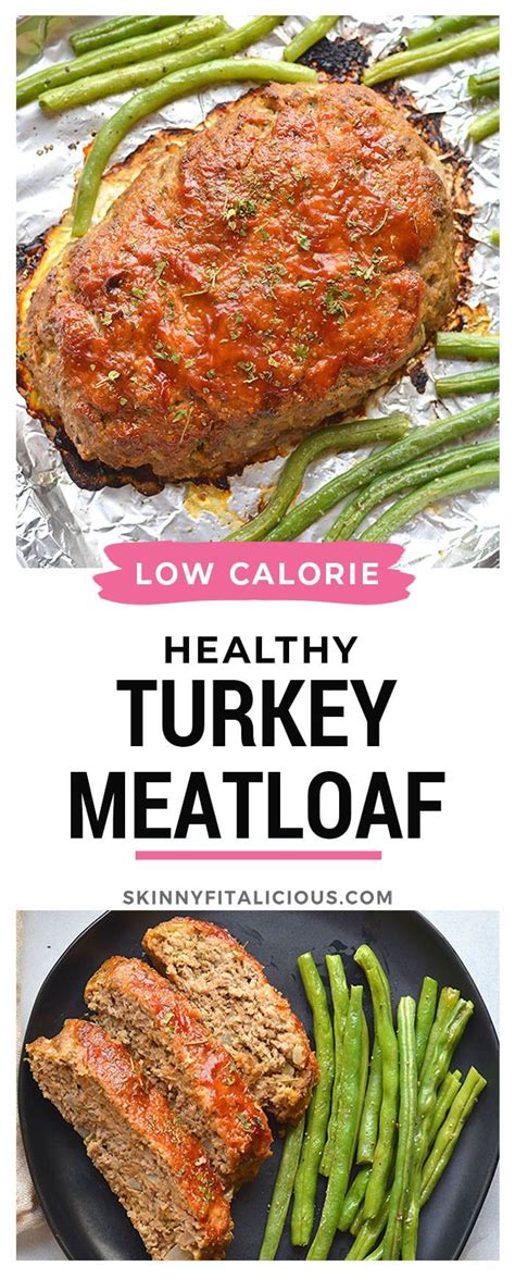 People following low calorie meal plans should make sure that they are getting enough nutrients. Healthy Turkey Meatloaf in 2020 | Healthy low calorie ...