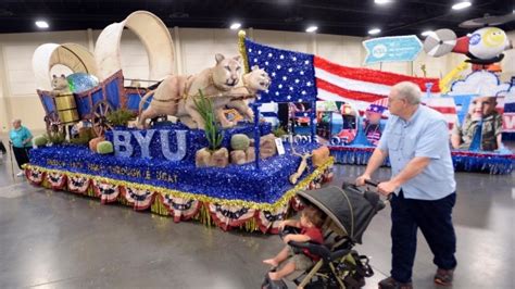 Byu Fixes Educaton Float Just In Time For Utahs Pioneer Day Parade